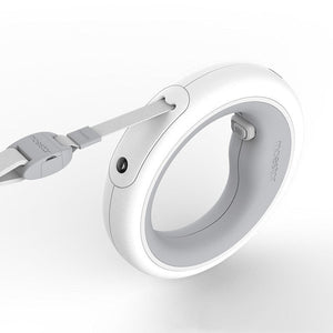Retractable Pet Leash With Collar Durable Walking Chain Lead