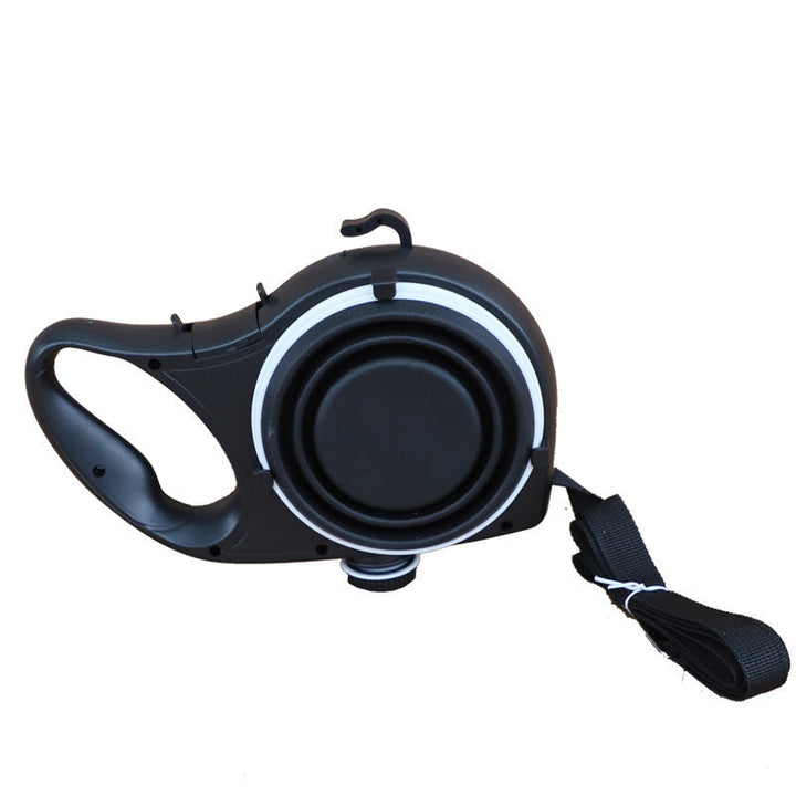 Multifunctional Pet Leash With Portable Water Bottle Holder