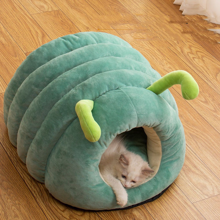 Discover the Ultimate Comfort for Your Feline Friend with the Plush Pet Bed Winter Warm