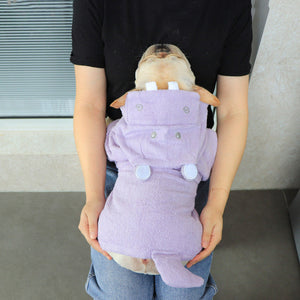 Quick Drying Absorbent Pet Bathrobe Bath Towel For Pet Care