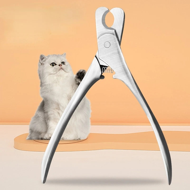 Professional Pet Nail Clipper Stainless Steel Safety Grooming Trimmer For Pets