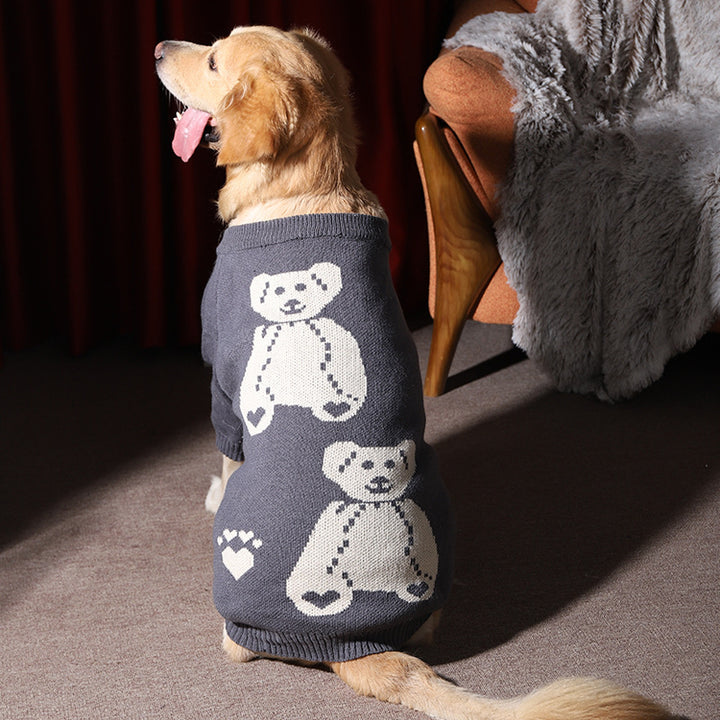 Large Pet Winter Sweater Thick Warm Comfortable Clothing