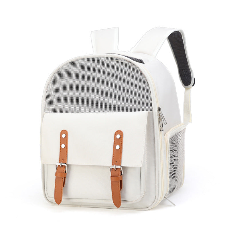 Breathable Portable Pet Backpack Outdoor Travel Carrier