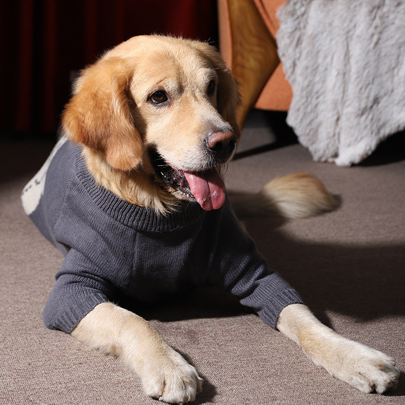 Large Pet Winter Sweater Thick Warm Comfortable Clothing