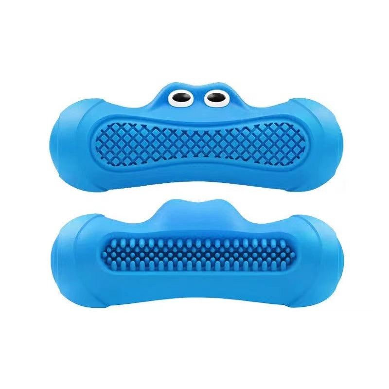 Vocal Rugby Pet Toy With Durable Natural Rubber Molar Design