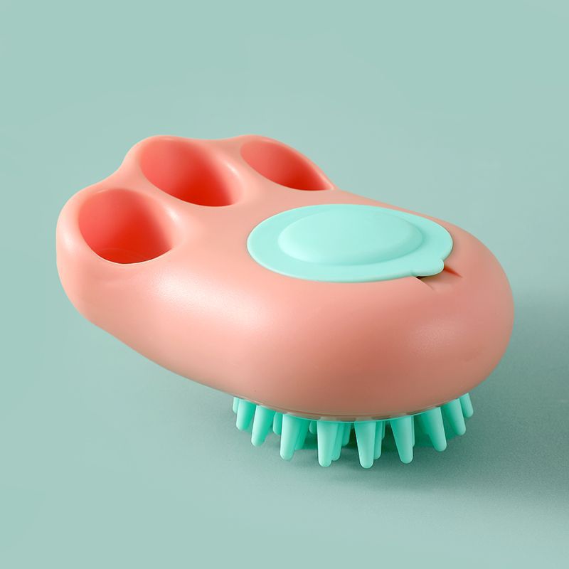 Pet Bath Brush Massage Comb Grooming Tool For Pet Care