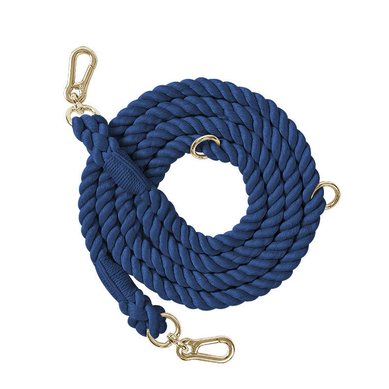 Multifunctional Braided Double Ended Pet Leash Control Lead