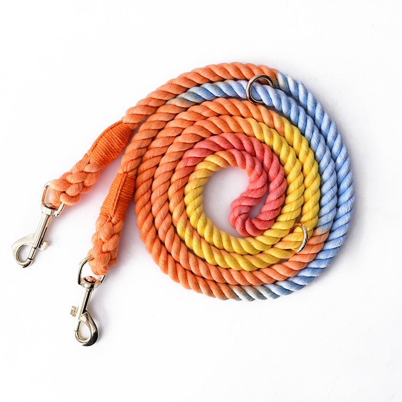 Multi Functional Dual Head Pet Leash Control Lead