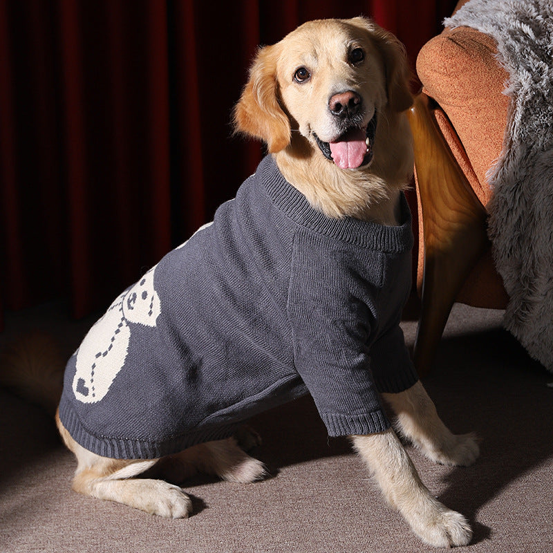 Large Pet Winter Sweater Thick Warm Comfortable Clothing