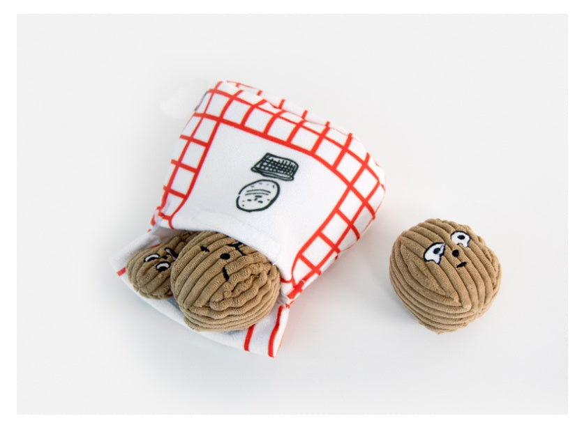 Interactive Hidden Food Pet Toy For Smart Feeding Play