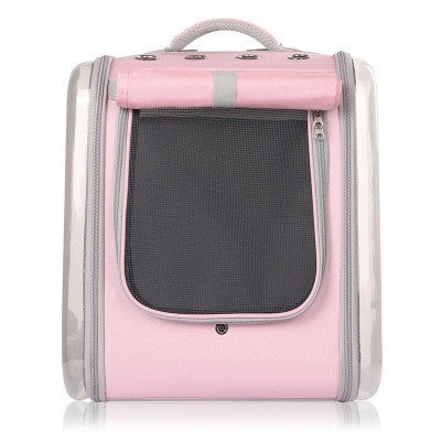 Portable Pet Backpack Carrier Travel Bag For Pet Care
