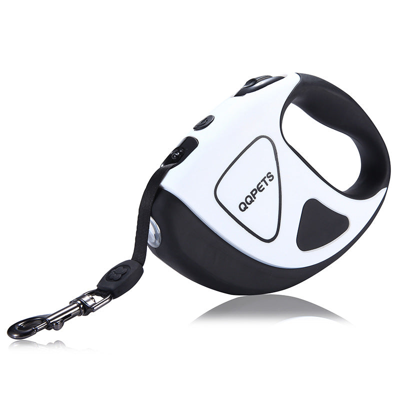 Automatic Retractable Pet Leash With LED Light Safety Control Rope