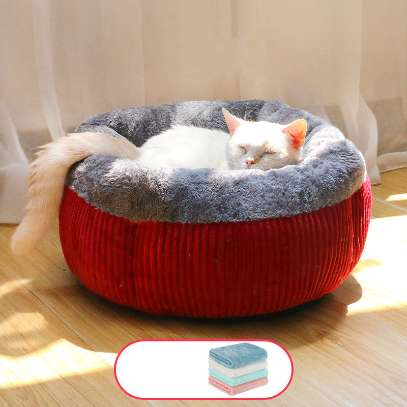 Four Seasons Enclosed Cozy Sleeping Pad For Warm Year Round Comfort