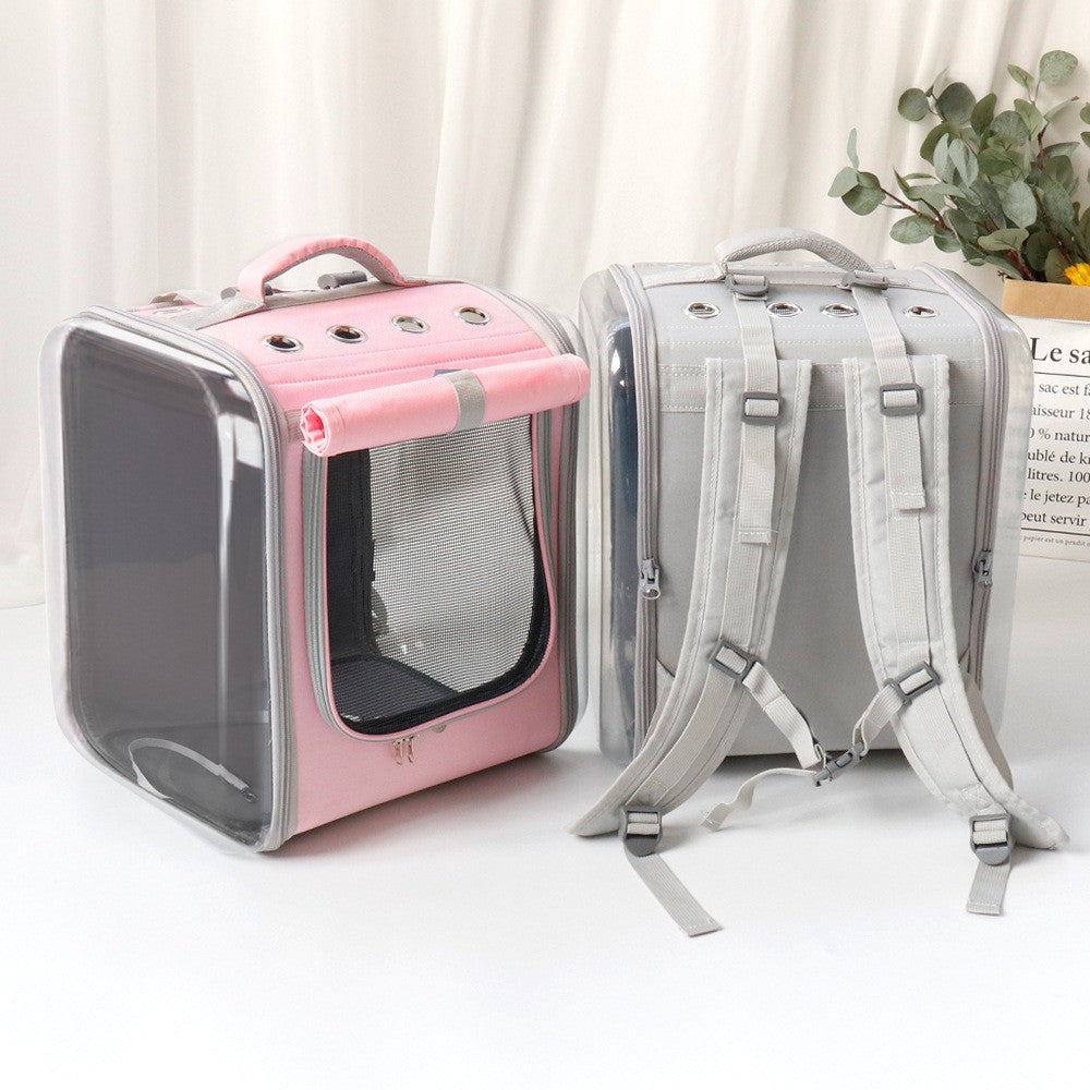Portable Pet Backpack Carrier Travel Bag For Pet Care