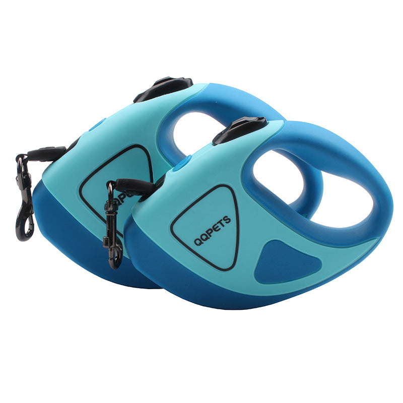Automatic Retractable Pet Leash With LED Light Safety Control Rope