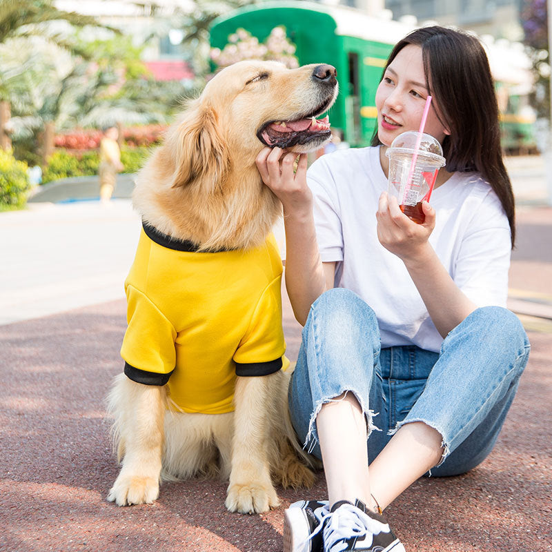 Medium Large Pet Fleece Sweater Spring Warm Comfortable Clothing