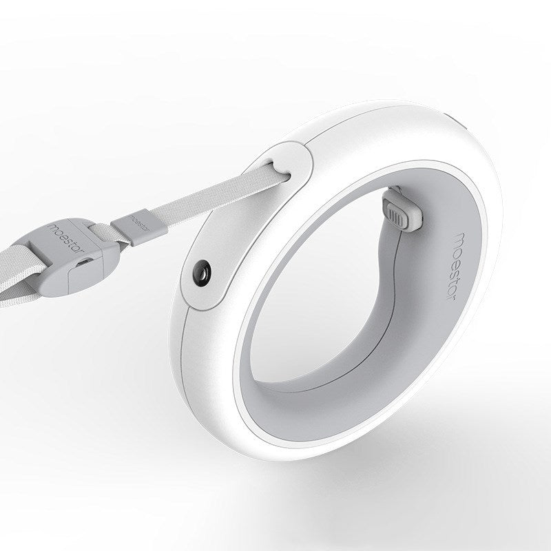 Retractable Pet Leash With Collar Durable Walking Chain Lead