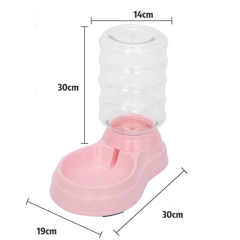 Automatic Bubble Ball Food And Water Dispenser Pet Feeder 1.8L