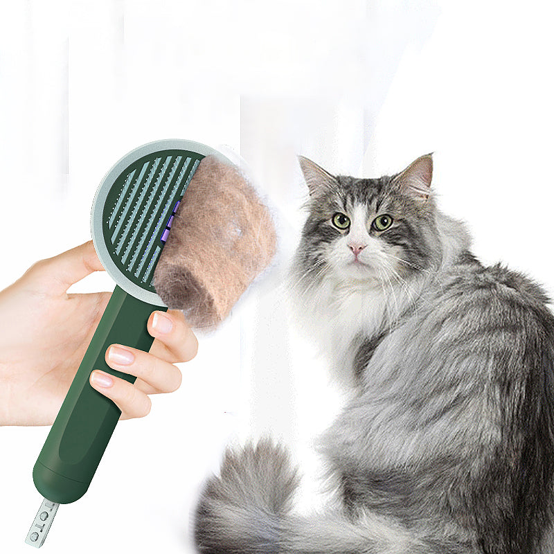 2 In 1 Pet Grooming Comb UVC Detection Hair Removal Brush