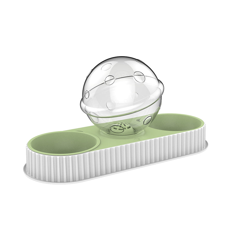 Automatic Plastic Pet Feeder Water Bowl For Food And Drink Supply