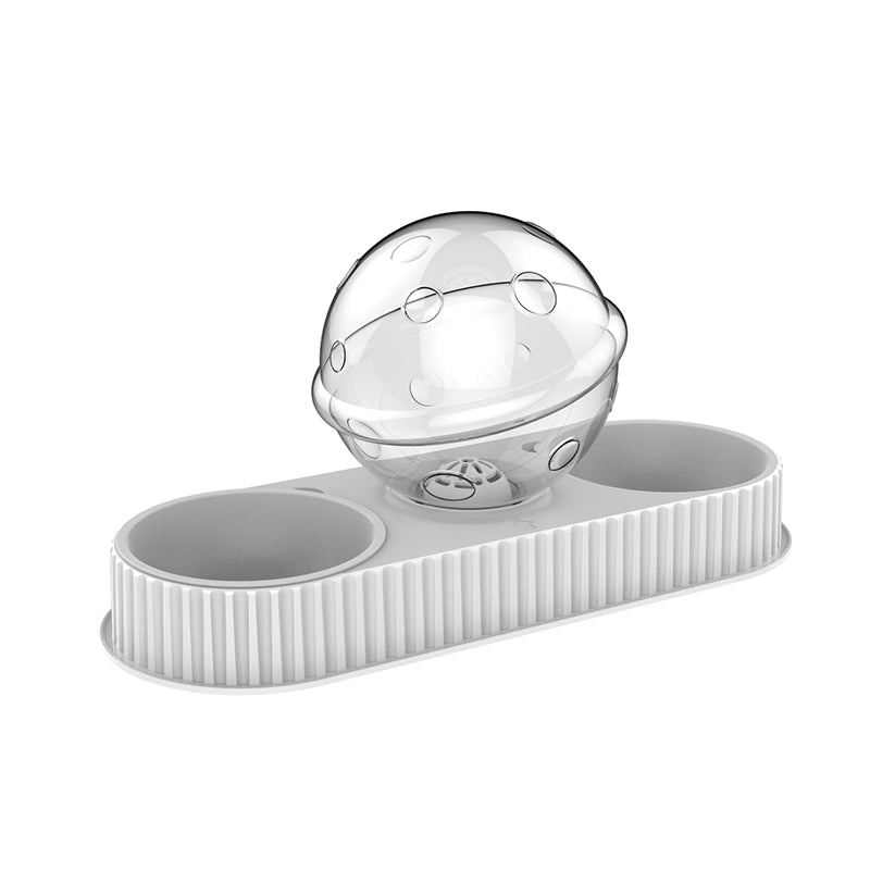 Automatic Plastic Pet Feeder Water Bowl For Food And Drink Supply