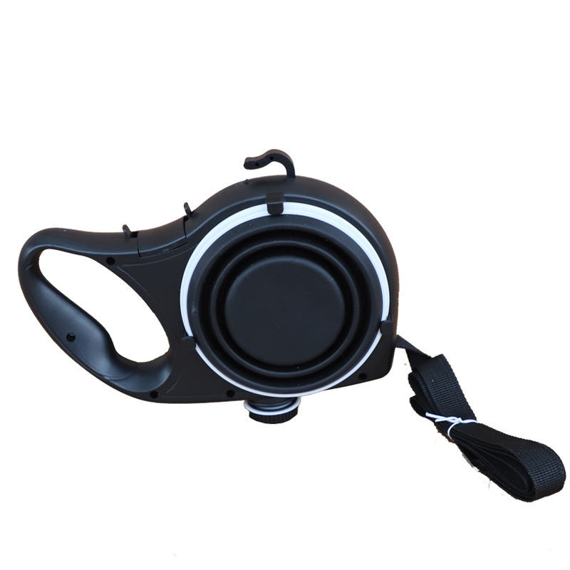 Multifunctional Pet Leash With Portable Water Bottle Holder