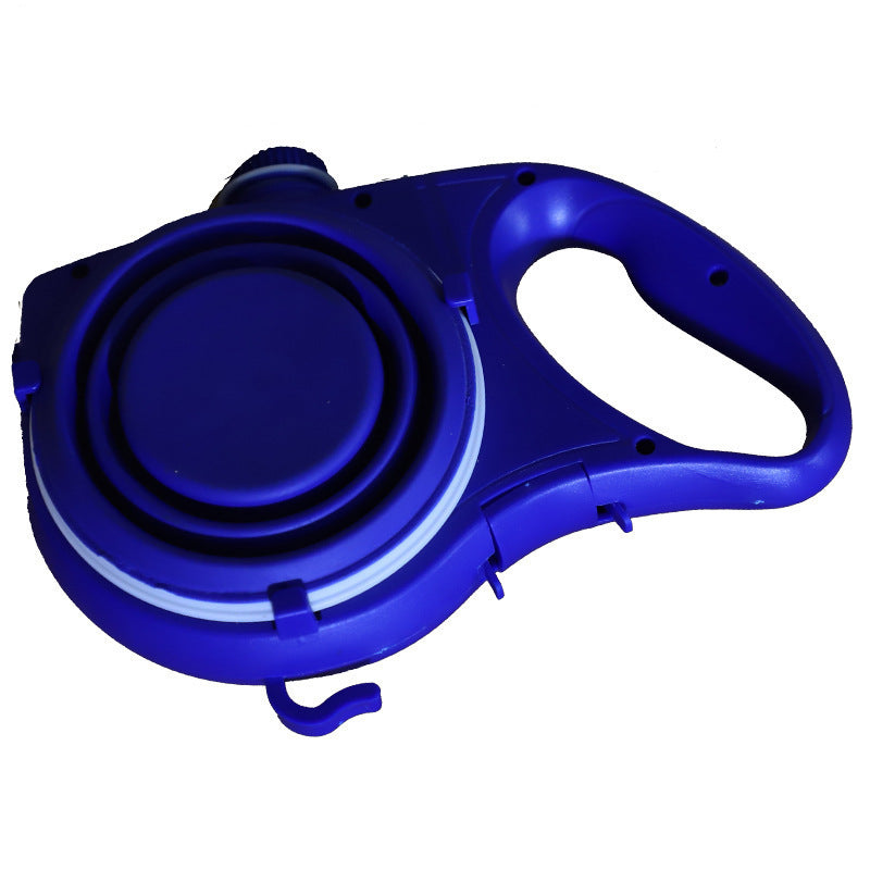 Multifunctional Pet Leash With Portable Water Bottle Holder