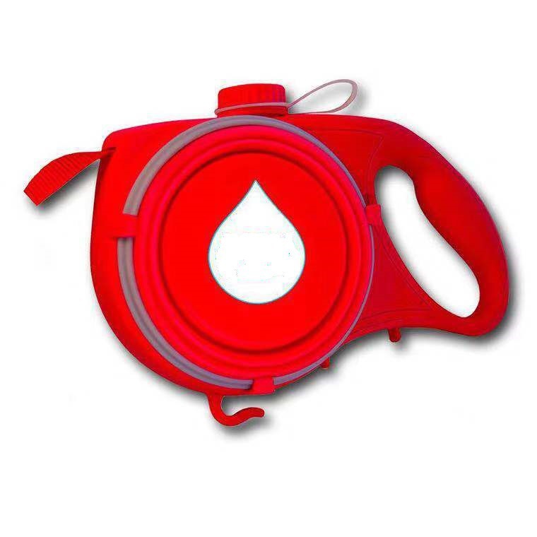Multifunctional Pet Leash With Portable Water Bottle Holder