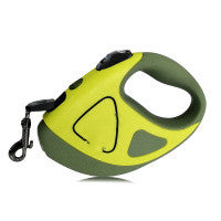 Automatic Retractable Pet Leash With LED Light Safety Control Rope