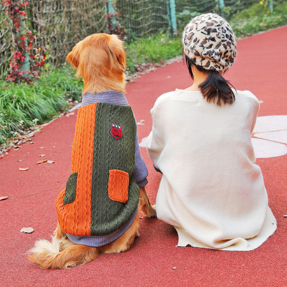 Large Pet Winter Sweater Thick Warm Comfortable Clothing