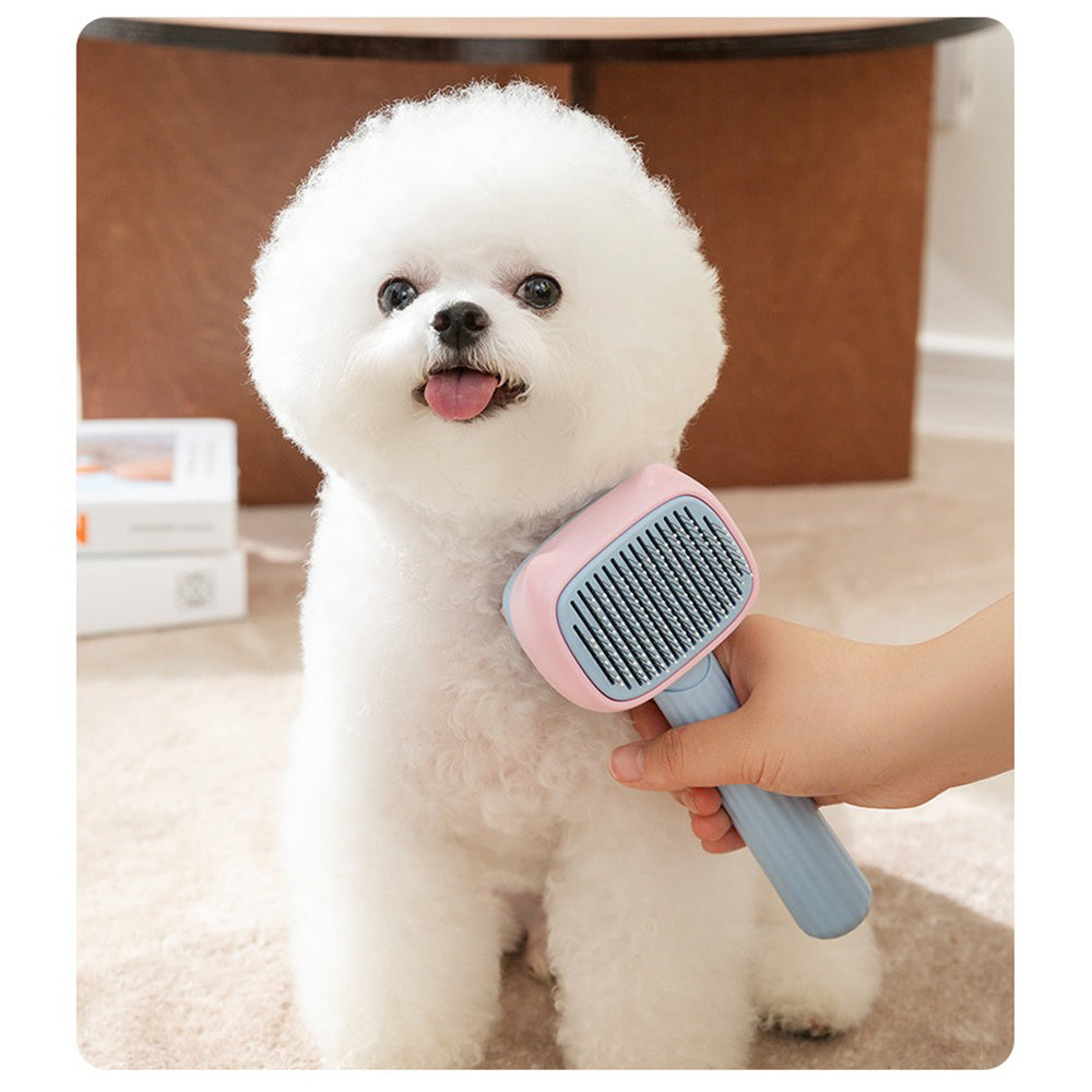 Pet Deshedding Grooming Brush Dematting Hair Removal Tool For Pets