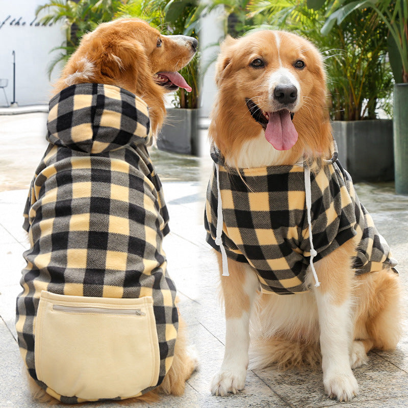 Fashion Pet Simple Zipper Pocket Sweater