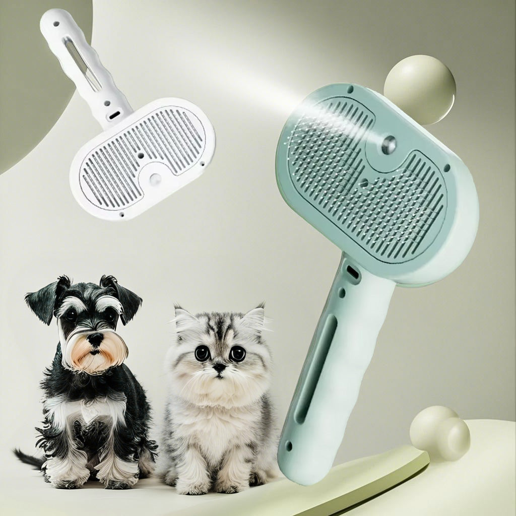 Pet Spray Hair Comb Grooming Brush Dematting Hair Remover Tool
