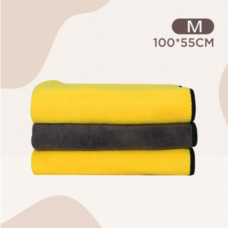 Quick Drying Absorbent Pet Bath Towel For Pet Care