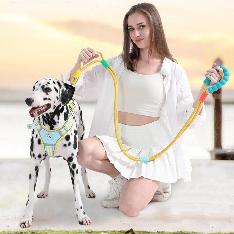 Wear Resistant Anti Bite Pet Traction Leash For Large Pets