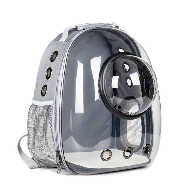 Transparent Pet Backpack Carrier Breathable Skylight Large Capacity Bag
