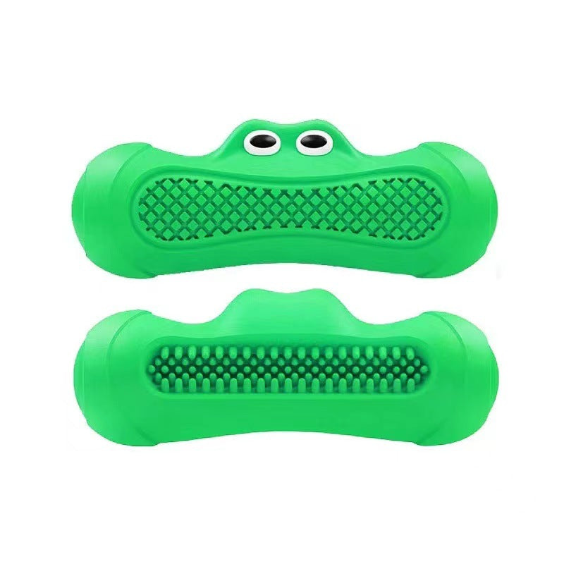 Vocal Rugby Pet Toy With Durable Natural Rubber Molar Design