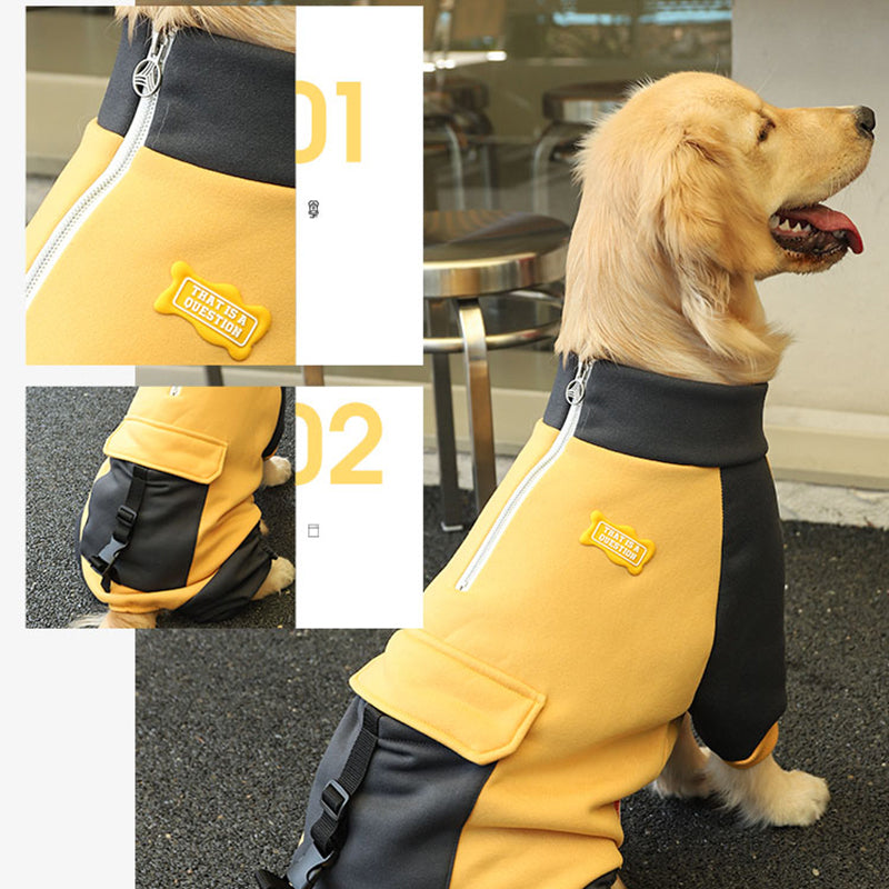 Pet Four-Legged Sweater Warm Fashionable Comfortable Winter Clothing