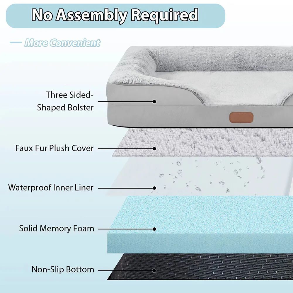Pet Waterproof Sofa Bed Mat Comfortable Durable Sleeping House For Pets