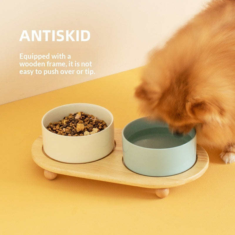 Ceramic Food Bowls Pet Bowl Supplies