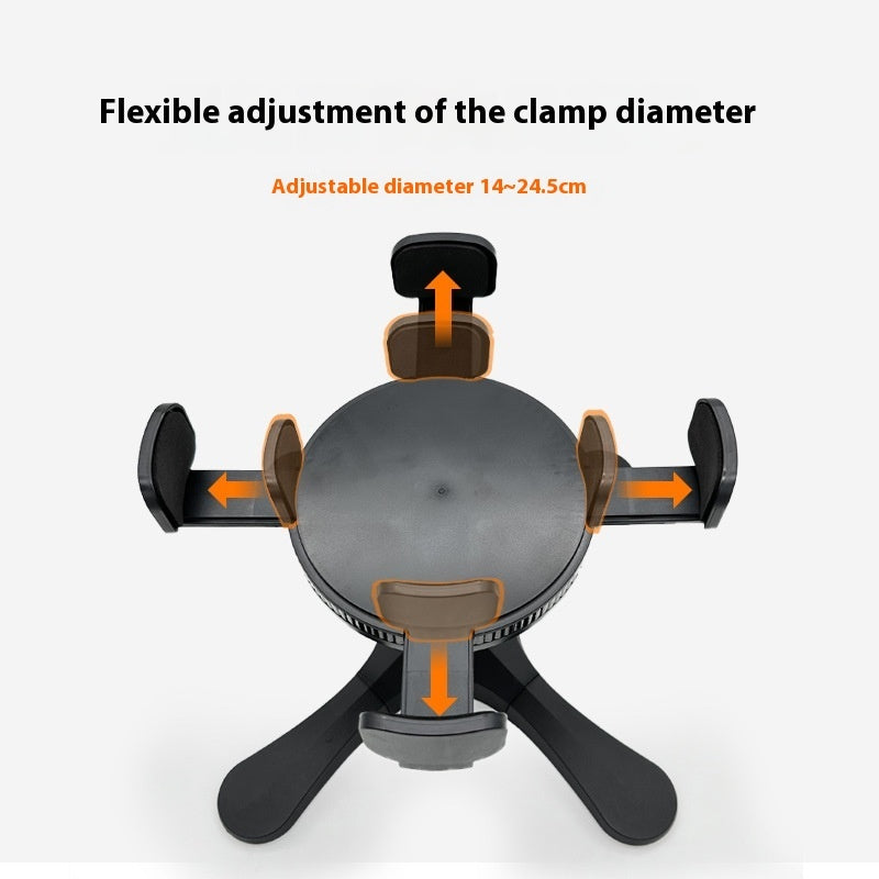 Pet Adjustable Elevated Anti-Tip Feeding Bowl Stand