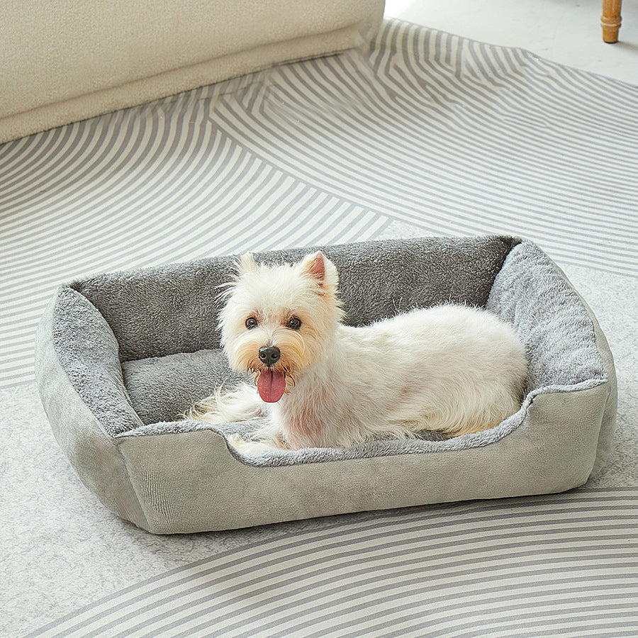 All Seasons Pet Sofa Nest Warm Comfortable Universal Kennel Bed