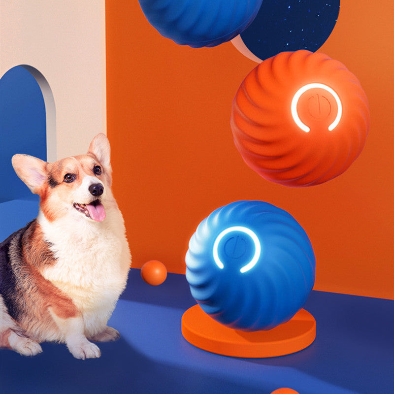 Durable Pet Rubber Ball Chew Toy For Training And Biting Resistance