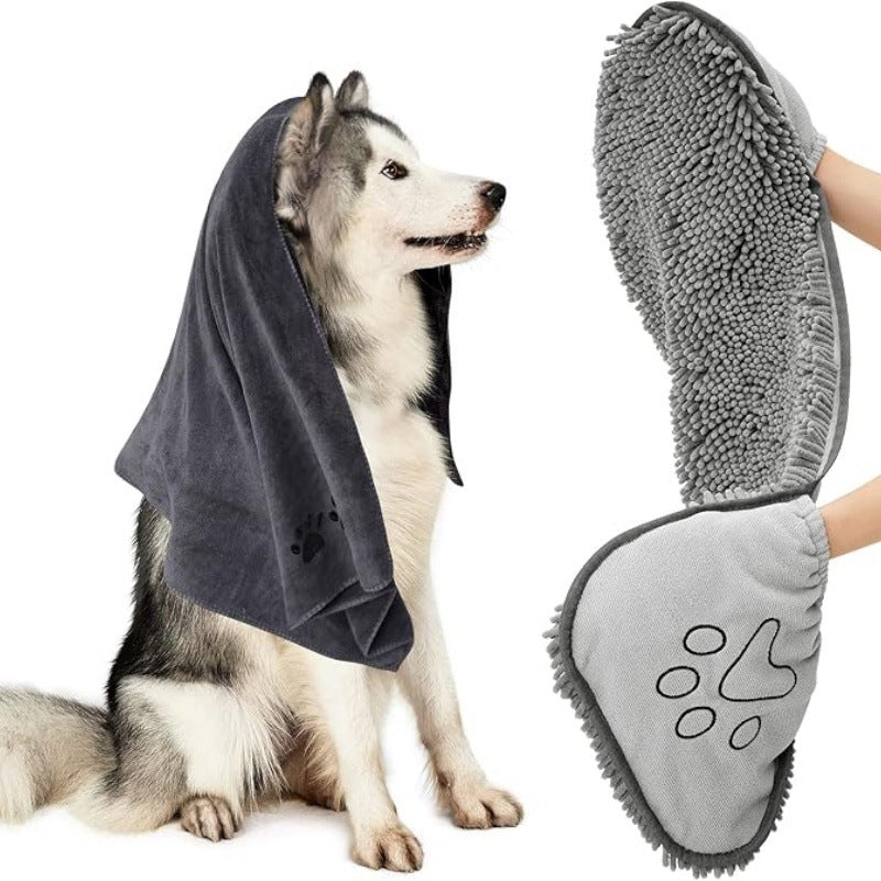 Super Absorbent Quick Drying Pet Bath Towel For Pet Care