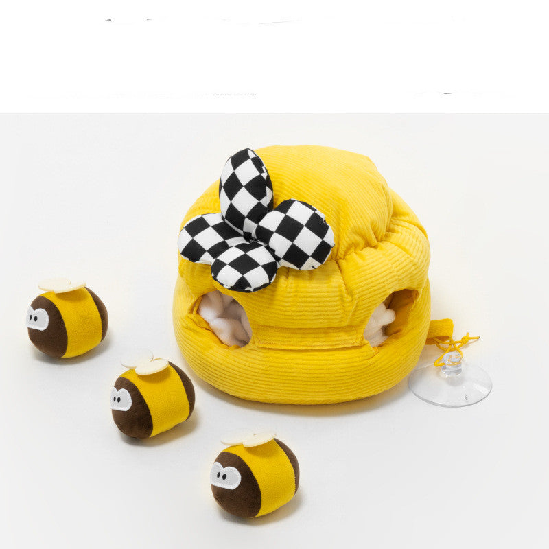 Educational Pet Toy With Food Leakage And Interactive Hiding