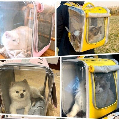 Portable Pet Backpack Carrier Travel Bag For Pet Care