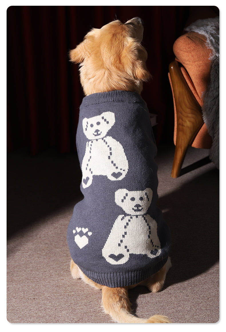 Large Pet Winter Sweater Thick Warm Comfortable Clothing