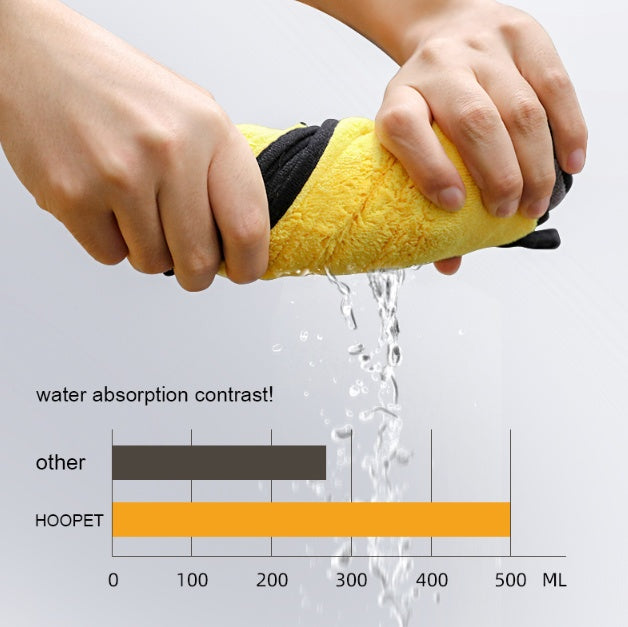 Quick Drying Absorbent Pet Bath Towel For Pet Care