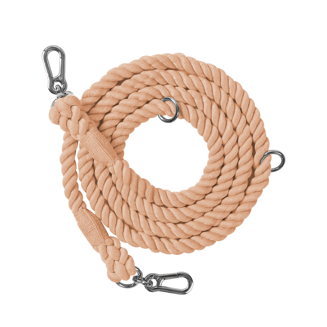 Multifunctional Braided Double Ended Pet Leash Control Lead