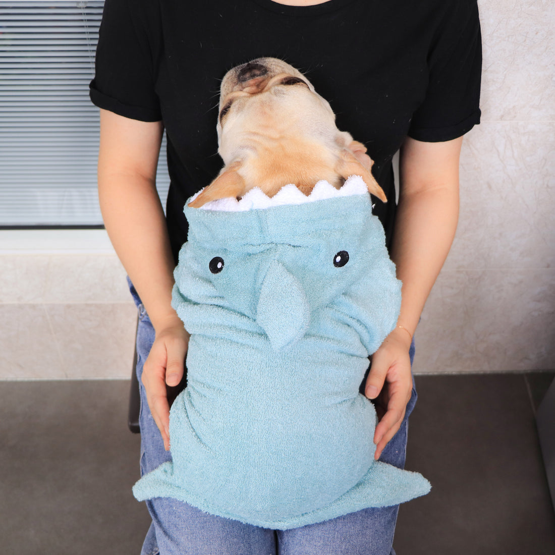 Quick Drying Absorbent Pet Bathrobe Bath Towel For Pet Care